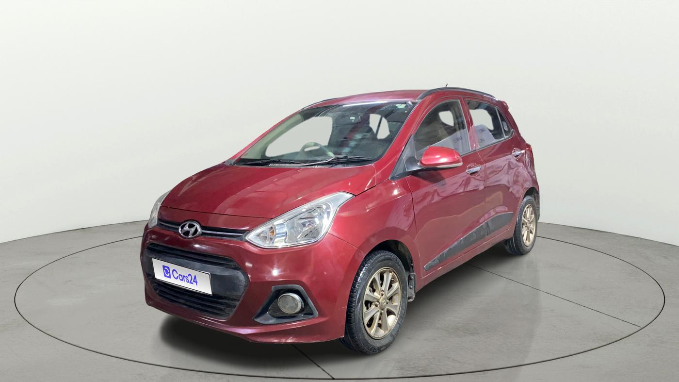 2016 Hyundai Grand i10 ASTA 1.2 KAPPA VTVT, Petrol, Manual, 55,107 km, Left Front Diagonal
