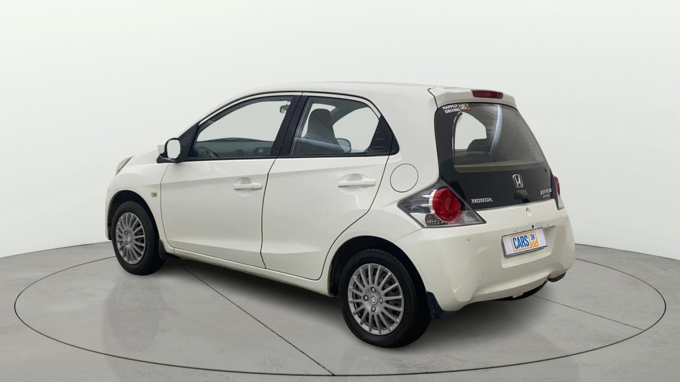 2013 Honda Brio S MT, CNG, Manual, 73,786 km, Left Back Diagonal