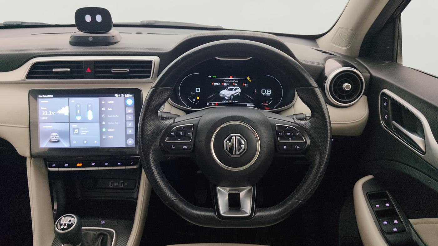 2022 MG ASTOR SHARP EX 1.5 MT, Petrol, Manual, 23,248 km, Steering Wheel Close Up