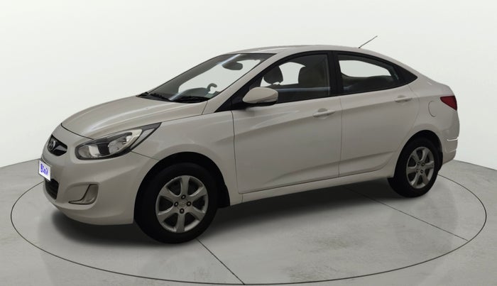 2014 Hyundai Verna FLUIDIC 1.6 VTVT EX, Petrol, Manual, 95,810 km, Left Front Diagonal