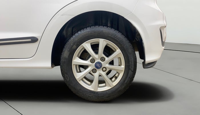 2019 Ford New Figo TITANIUM 1.2 PETROL MT, Petrol, Manual, 1,01,867 km, Left Rear Wheel