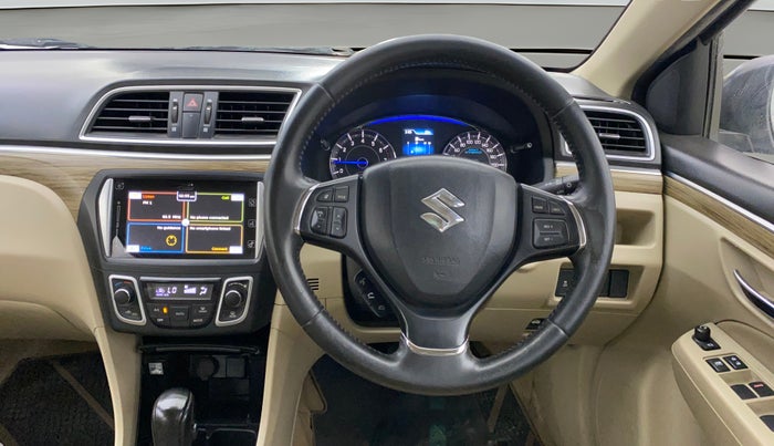 2019 Maruti Ciaz ALPHA  AT 1.5 SHVS PETROL, Petrol, Automatic, 69,792 km, Steering Wheel Close Up