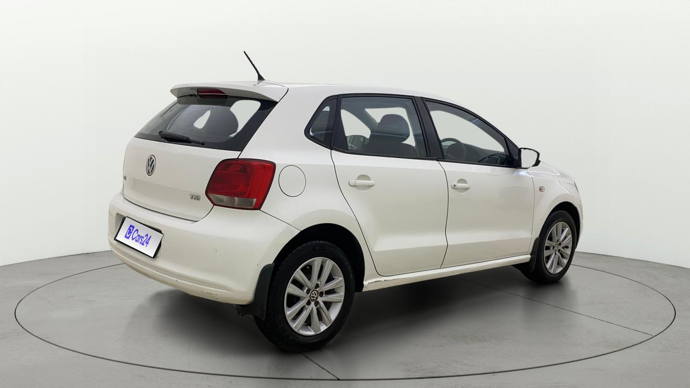 2013 Volkswagen Polo GT TSI AT, Petrol, Automatic, 99,849 km, Right Back Diagonal