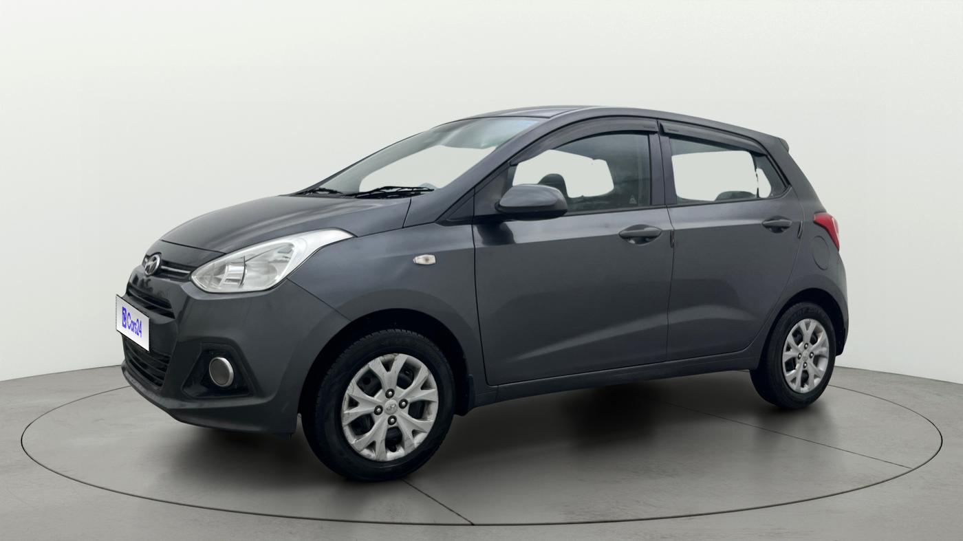 2014 Hyundai Grand i10 MAGNA 1.2 KAPPA VTVT, Petrol, Manual, 1,02,991 km, Left Front Diagonal