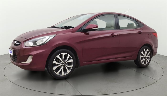2014 Hyundai Verna FLUIDIC 1.6 VTVT SX, Petrol, Manual, 53,208 km, Left Front Diagonal