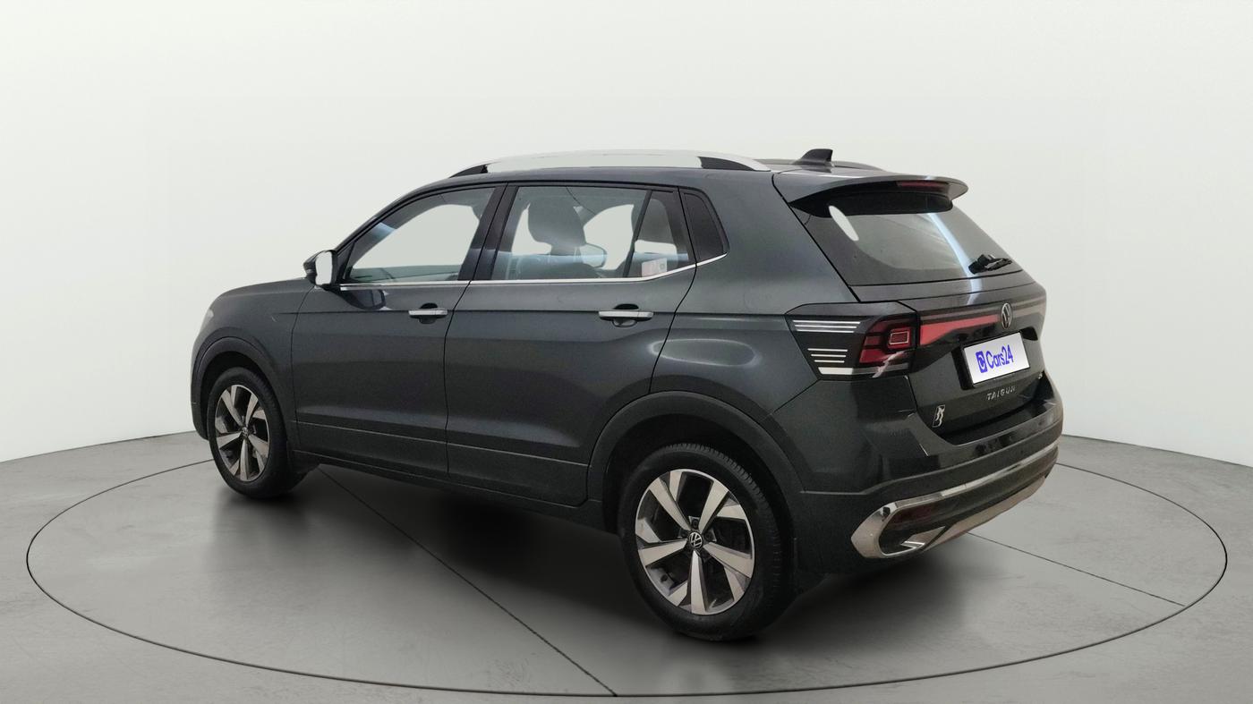 2023 Volkswagen TAIGUN TOPLINE 1.0 TSI AT, Petrol, Automatic, 33,166 km, Left Back Diagonal