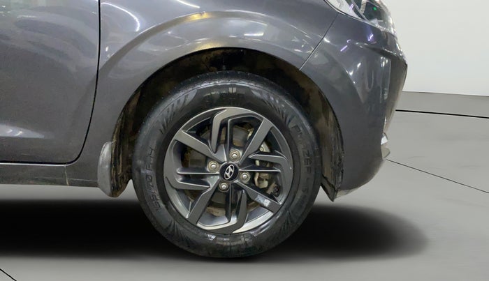 2021 Hyundai GRAND I10 NIOS SPORTZ AMT 1.2 KAPPA VTVT, Petrol, Automatic, 13,232 km, Right Front Wheel