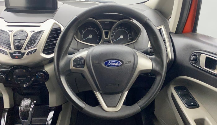 2014 Ford Ecosport TITANIUM 1.5L PETROL AT, Petrol, Automatic, 60,186 km, Steering Wheel Close Up