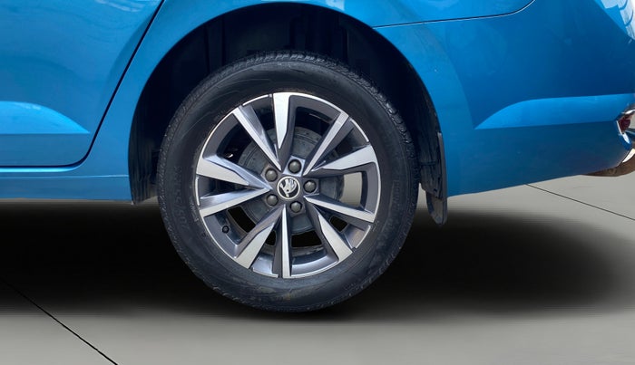 2022 Skoda SLAVIA STYLE 1.0L TSI AT, Petrol, Automatic, 40,559 km, Left Rear Wheel