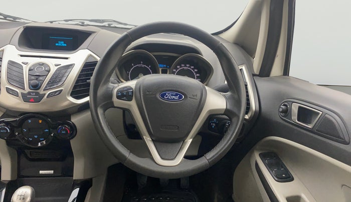 2016 Ford Ecosport TITANIUM 1.5L DIESEL, Diesel, Manual, 95,314 km, Steering Wheel Close Up