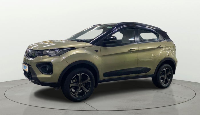 2022 Tata NEXON XZ PLUS (PREMIUM) KAZIRANGA DIESEL, Diesel, Manual, 57,219 km, Left Front Diagonal