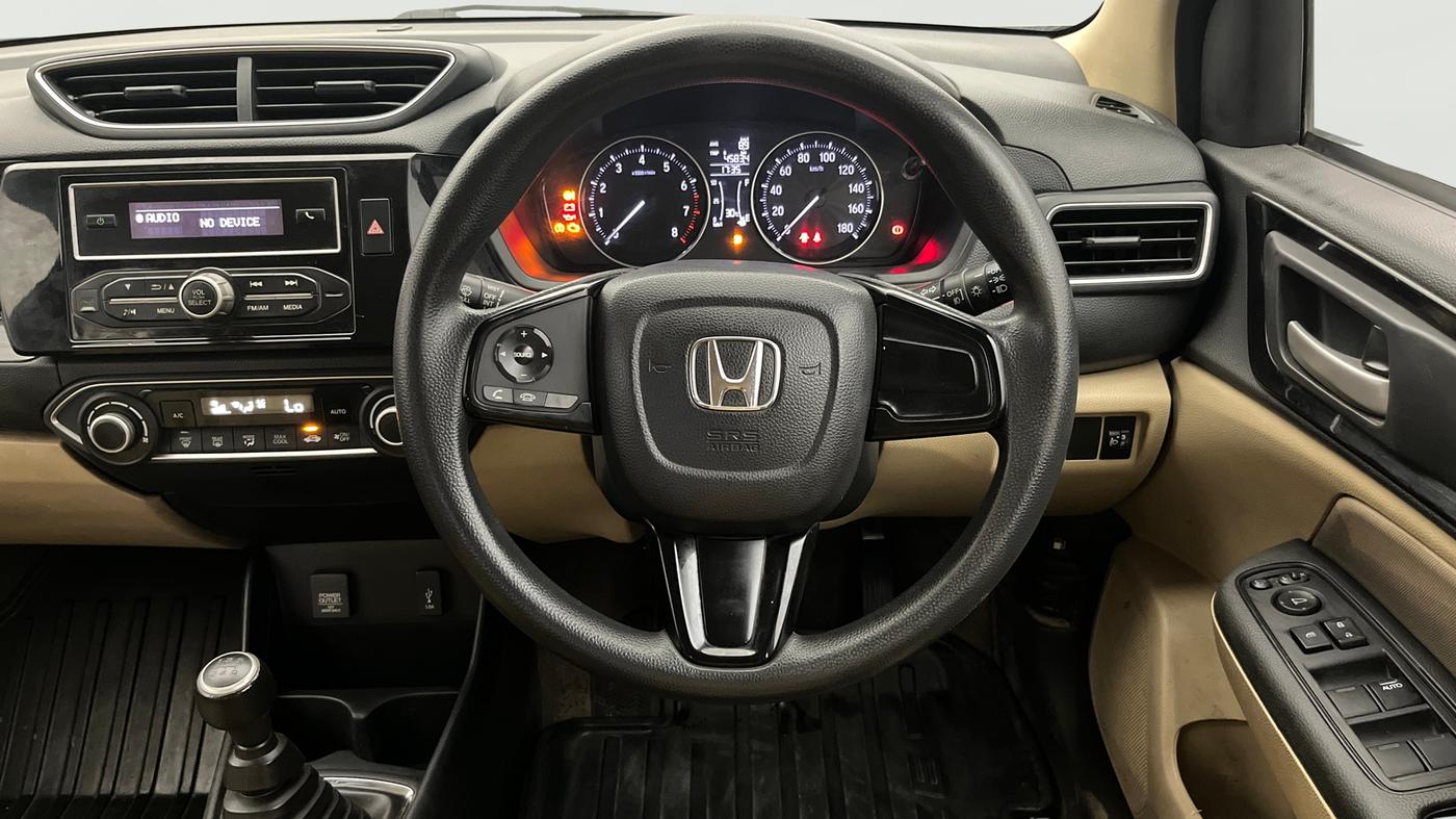 2020 Honda Amaze 1.2L I-VTEC V, Petrol, Manual, 54,513 km, Steering Wheel Close Up