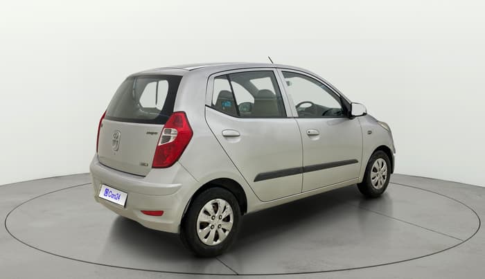 2013 Hyundai i10 MAGNA 1.1, Petrol, Manual, 1,19,480 km, Right Back Diagonal