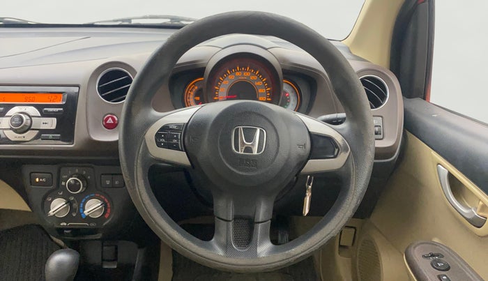 2013 Honda Brio VX AT, Petrol, Automatic, 42,867 km, Steering Wheel Close Up