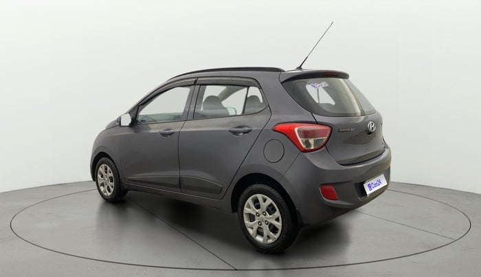 2016 Hyundai Grand i10 SPORTZ 1.2 KAPPA VTVT, Petrol, Manual, 36,091 km, Left Back Diagonal