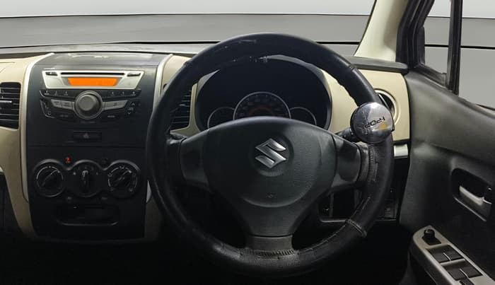 2015 Maruti Wagon R 1.0 VXI, Petrol, Manual, 53,091 km, Steering Wheel Close Up