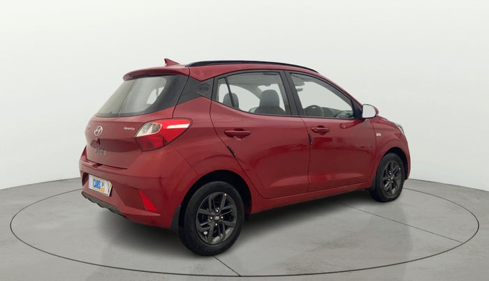 2020 Hyundai GRAND I10 NIOS SPORTZ AMT 1.2 KAPPA VTVT, Petrol, Automatic, 46,966 km, Right Back Diagonal