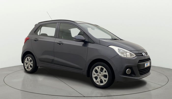 2016 Hyundai Grand i10 SPORTZ 1.2 KAPPA VTVT, Petrol, Manual, 26,410 km, Right Front Diagonal