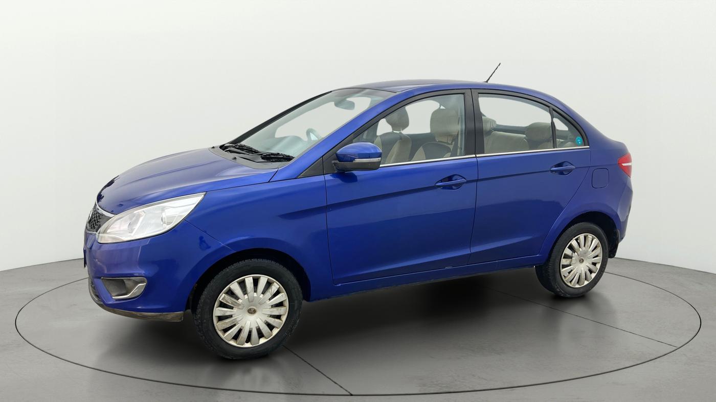 2015 Tata Zest XMS PETROL, Petrol, Manual, 69,960 km, Left Front Diagonal