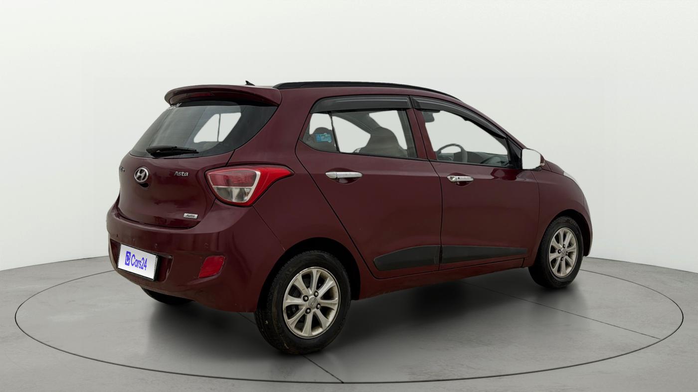 2016 Hyundai Grand i10 ASTA AT 1.2 KAPPA VTVT, Petrol, Automatic, 93,379 km, Right Back Diagonal