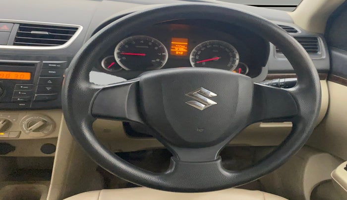 2013 Maruti Swift Dzire VXI, Petrol, Manual, 72,795 km, Steering Wheel Close Up