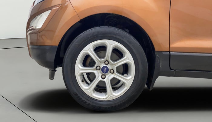 2018 Ford Ecosport TITANIUM + 1.5L DIESEL, Diesel, Manual, 1,32,691 km, Left Front Wheel