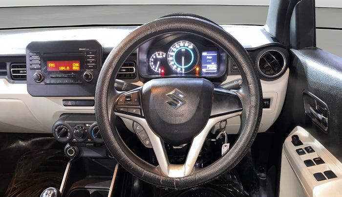 2017 Maruti IGNIS DELTA 1.2, Petrol, Manual, 60,156 km, Steering Wheel Close Up