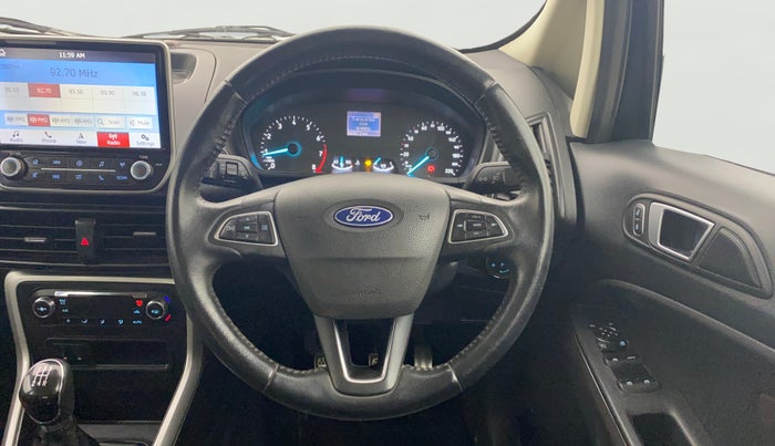 2018 Ford Ecosport TITANIUM 1.5L PETROL, Petrol, Manual, 34,366 km, Steering Wheel Close Up