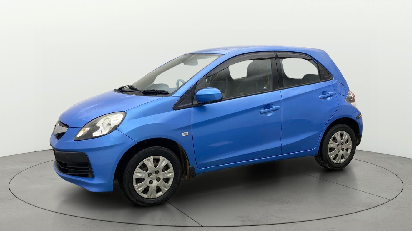 2014 Honda Brio S MT, Petrol, Manual, 62,077 km, Left Front Diagonal