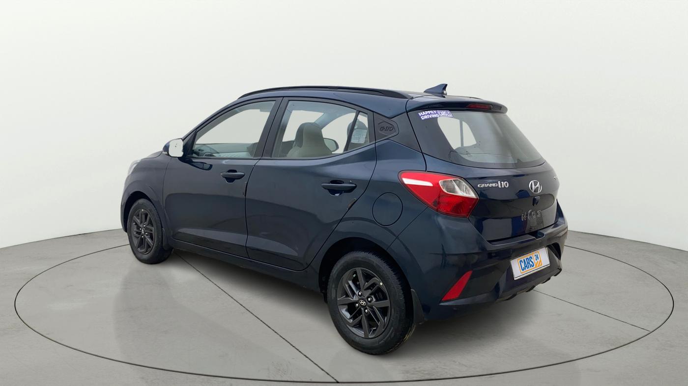 2020 Hyundai GRAND I10 NIOS SPORTZ AMT 1.2 KAPPA VTVT, Petrol, Automatic, 1,01,936 km, Left Back Diagonal