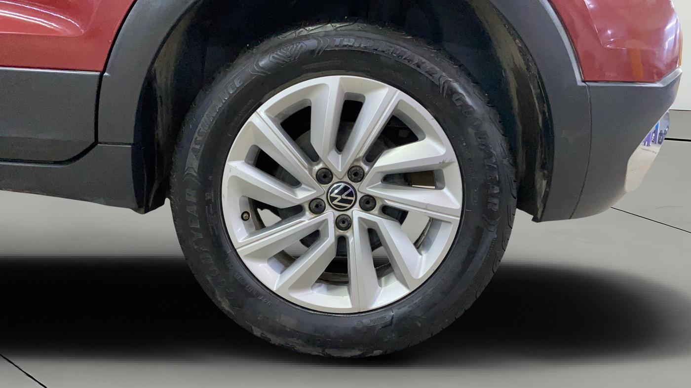 2024 Volkswagen TAIGUN HIGHLINE 1.0 TSI MT, Petrol, Manual, 30,689 km, Left Rear Wheel