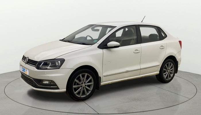 2019 Volkswagen Ameo HIGHLINE PLUS 1.5L AT 16 ALLOY, Diesel, Automatic, 99,697 km, Left Front Diagonal