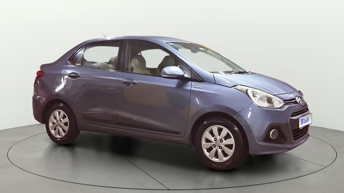 2014 Hyundai Xcent S 1.2, Petrol, Manual, 1,28,708 km, Right Front Diagonal