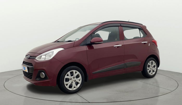 2015 Hyundai Grand i10 SPORTZ 1.2 KAPPA VTVT, Petrol, Manual, 67,639 km, Left Front Diagonal