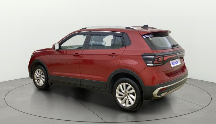 2022 Volkswagen TAIGUN HIGHLINE 1.0 TSI AT, Petrol, Automatic, 27,976 km, Left Back Diagonal