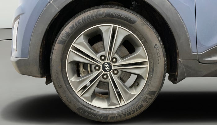 2016 Hyundai Creta SX PLUS AT 1.6 PETROL, Petrol, Automatic, 74,950 km, Left Front Wheel