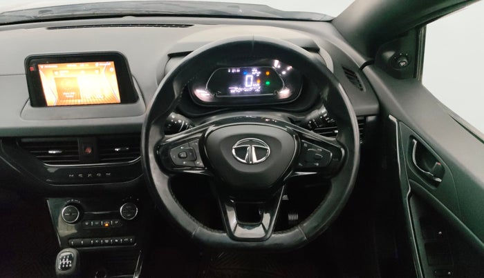 2022 Tata NEXON XZ PLUS (PREMIUM) DIESEL DARK EDITION, Diesel, Manual, 50,274 km, Steering Wheel Close Up