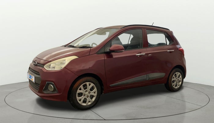 2014 Hyundai Grand i10 SPORTZ 1.2 KAPPA VTVT, Petrol, Manual, 33,293 km, Left Front Diagonal