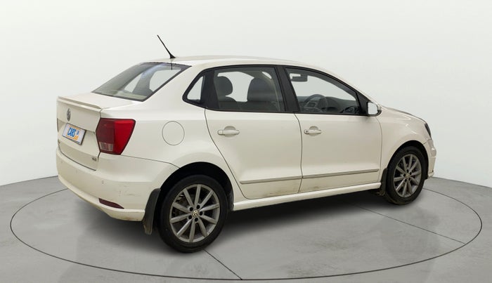 2019 Volkswagen Ameo HIGHLINE PLUS 1.5L AT 16 ALLOY, Diesel, Automatic, 99,697 km, Right Back Diagonal