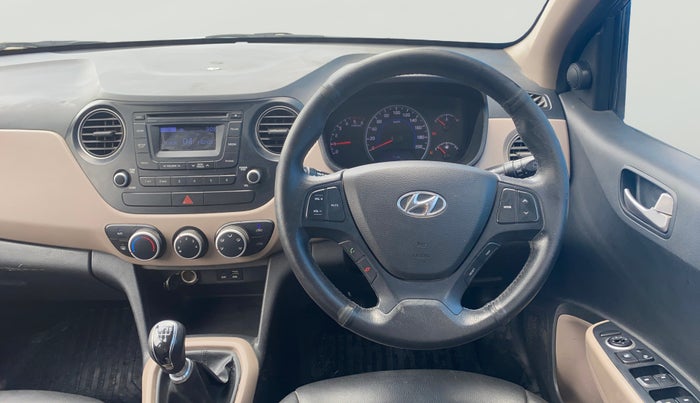 2015 Hyundai Grand i10 ASTA 1.1 CRDI (O), Diesel, Manual, 76,298 km, Steering Wheel Close Up