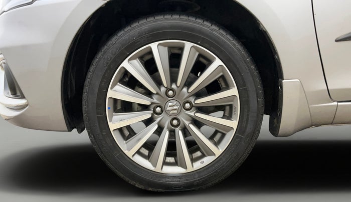 2021 Maruti Ciaz ALPHA 1.5 SHVS PETROL, Petrol, Manual, 35,973 km, Left Front Wheel