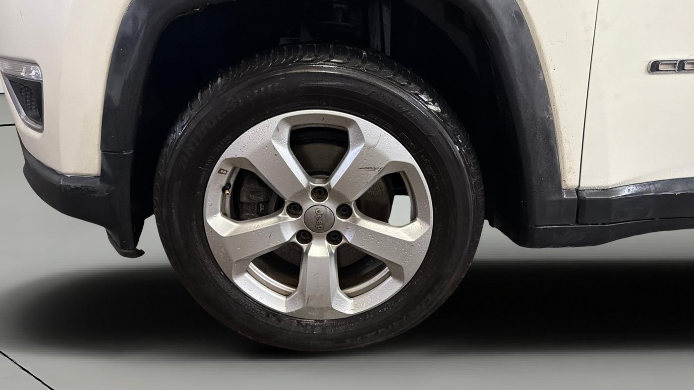 2017 Jeep Compass LIMITED 1.4 PETROL AT, Petrol, Automatic, 89,526 km, Left Front Wheel