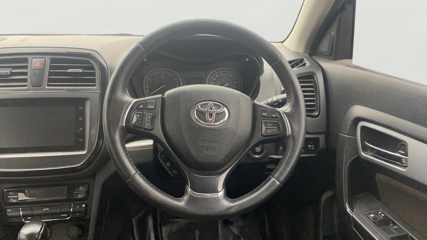 2020 Toyota URBAN CRUISER PREMIUM GRADE AT, Petrol, Automatic, 1,45,623 km, Steering Wheel Close Up