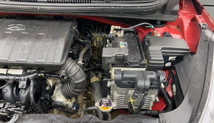 2021 Hyundai GRAND I10 NIOS SPORTZ AMT 1.2 KAPPA VTVT, Petrol, Automatic, 58,408 km, Engine View - Left