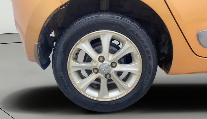 2015 Hyundai Grand i10 ASTA AT 1.2 KAPPA VTVT, Petrol, Automatic, 61,350 km, Right Rear Wheel