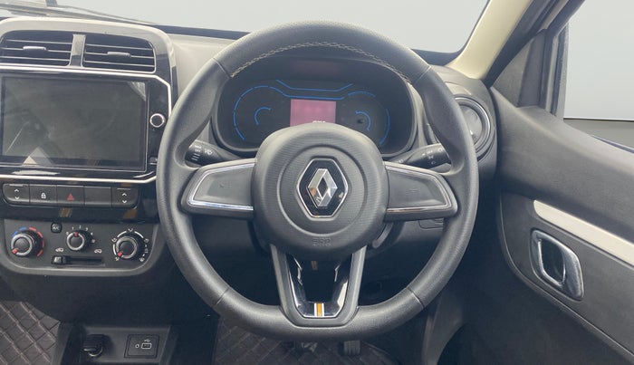 2022 Renault Kwid CLIMBER 1.0 AMT Dual Tone , Petrol, Automatic, 10,758 km, Steering Wheel Close Up