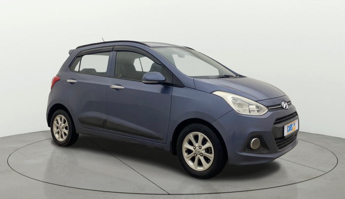 2014 Hyundai Grand i10 ASTA AT 1.2 KAPPA VTVT, Petrol, Automatic, 53,229 km, Right Front Diagonal
