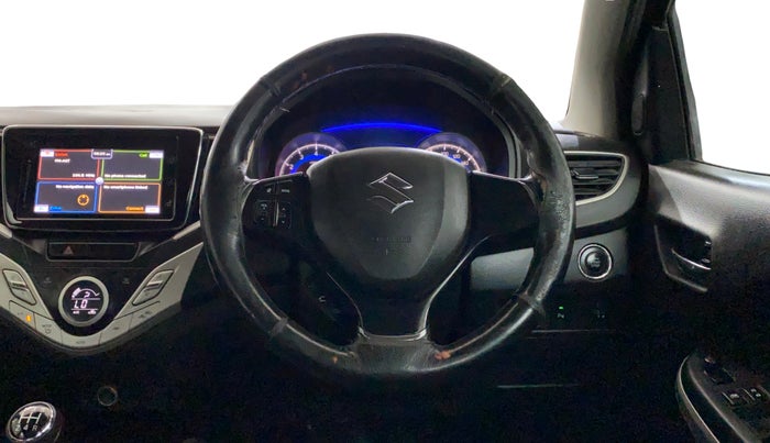 2016 Maruti Baleno ALPHA PETROL 1.2, Petrol, Manual, 76,641 km, Steering Wheel Close Up