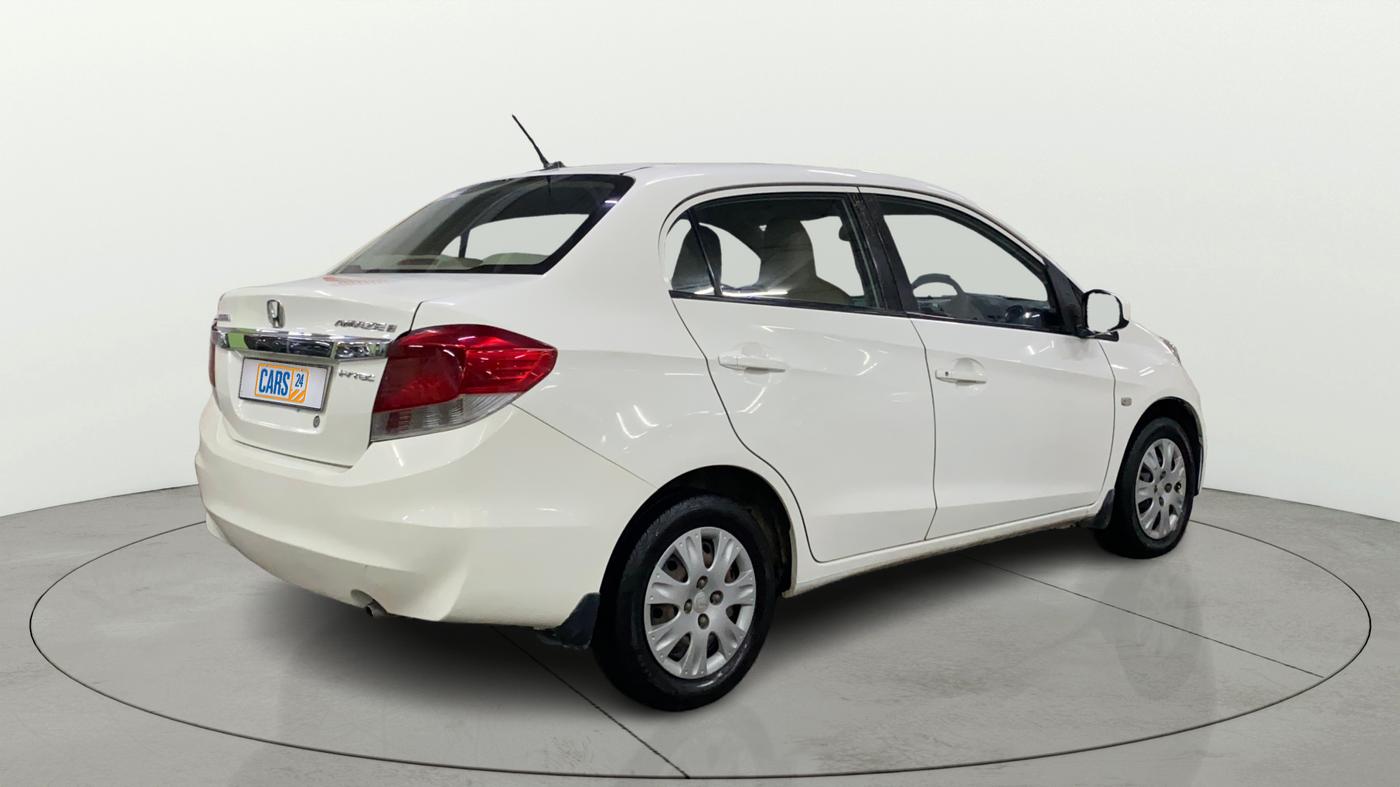 2014 Honda Amaze 1.2L I-VTEC S, Petrol, Manual, 58,085 km, Right Back Diagonal