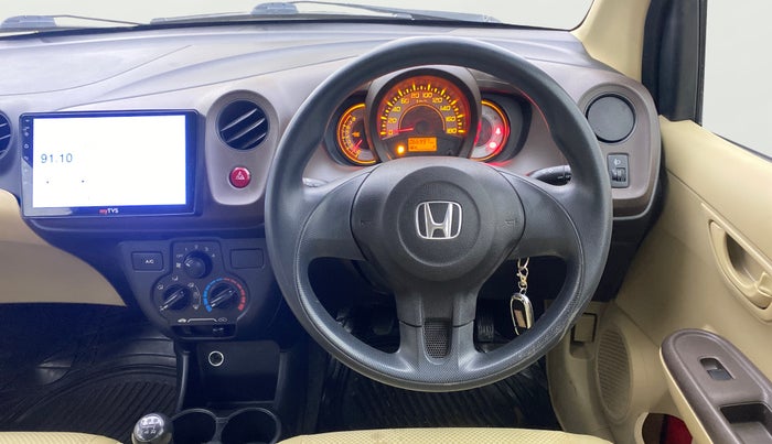 2013 Honda Brio EX MT, Petrol, Manual, 66,966 km, Steering Wheel Close Up